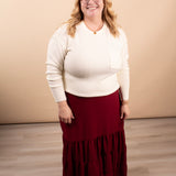 Cloudline Pocket Sweater in Ivory