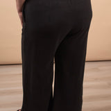Comfort Flow Pants in Black - K & Company