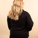 Crisp Air Scuba Halfzip in Black