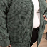 Crisp Morning Cardigan in Jade