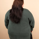 Crisp Morning Cardigan in Jade