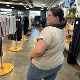 Easy Days Mineral Wash Tee - Ash Mocha