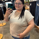 Easy Days Mineral Wash Tee - Ash Mocha