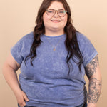 Easy Days Mineral Wash Tee – Coastal Blue - K & Company