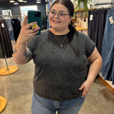Easy Days Mineral Wash Tee – Stormy Ash