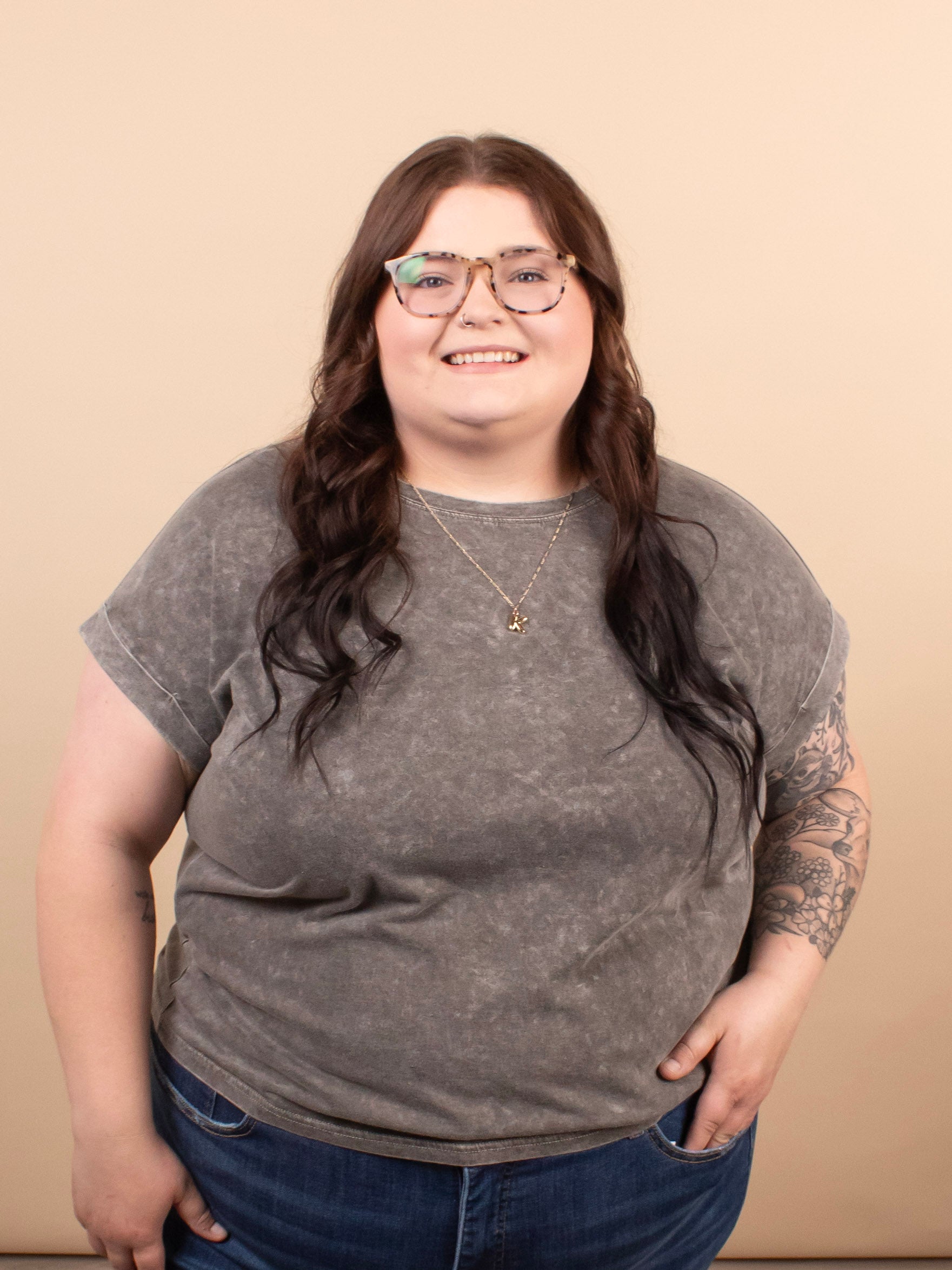 Easy Days Mineral Wash Tee – Stormy Ash - K & Company