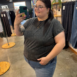 Easy Days Mineral Wash Tee – Stormy Ash