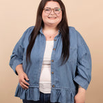 Easy Does It Button-Up - K & Company