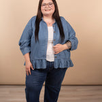 Easy Does It Button-Up - K & Company