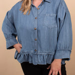 Easy Does It Button-Up - K & Company