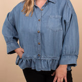 Easy Does It Button-Up - K & Company