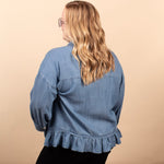 Easy Does It Button-Up - K & Company