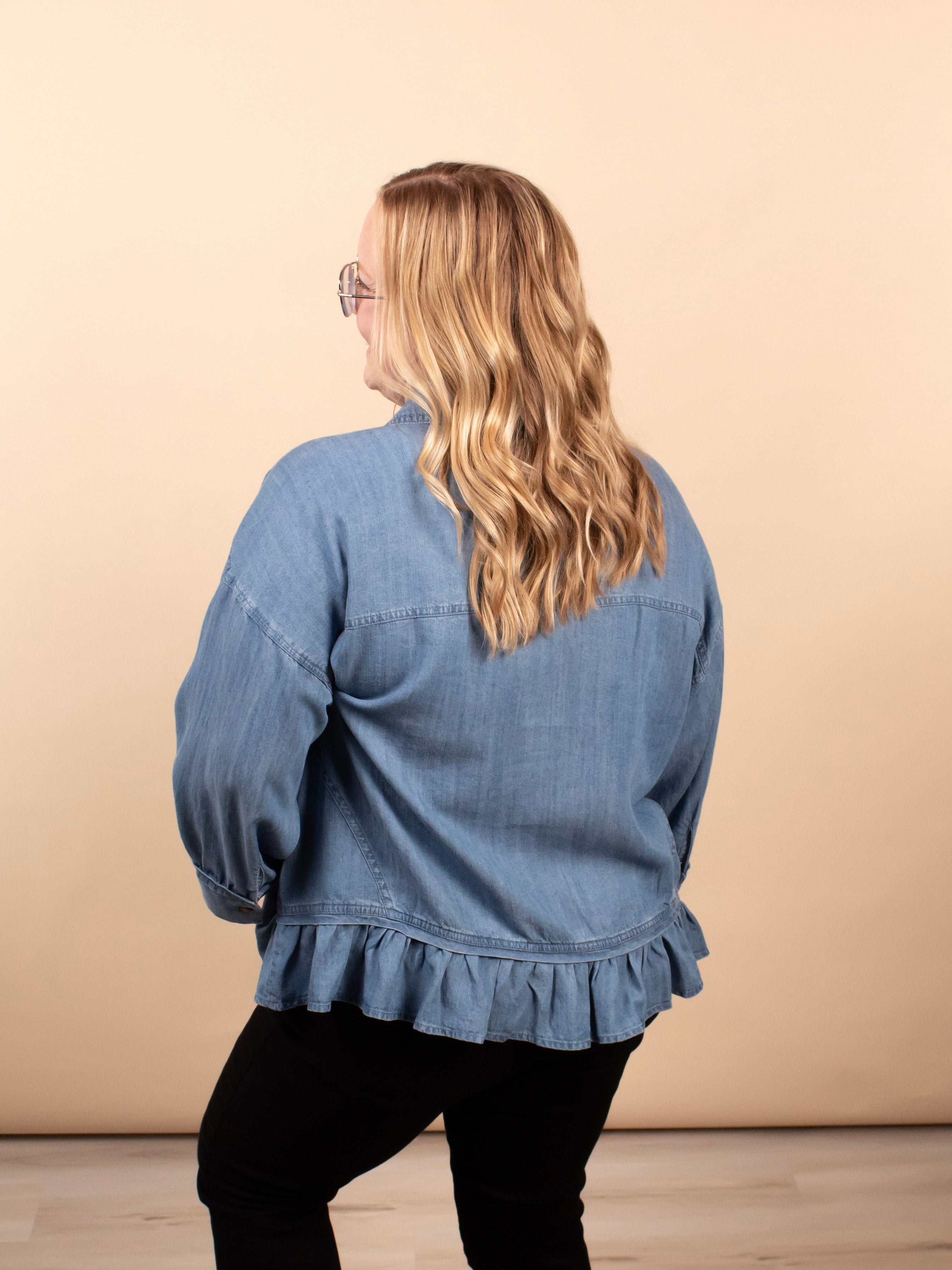 Easy Does It Button-Up - K & Company