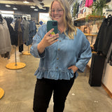 Easy Does It Button-Up - K & Company