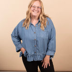 Easy Does It Button-Up - K & Company