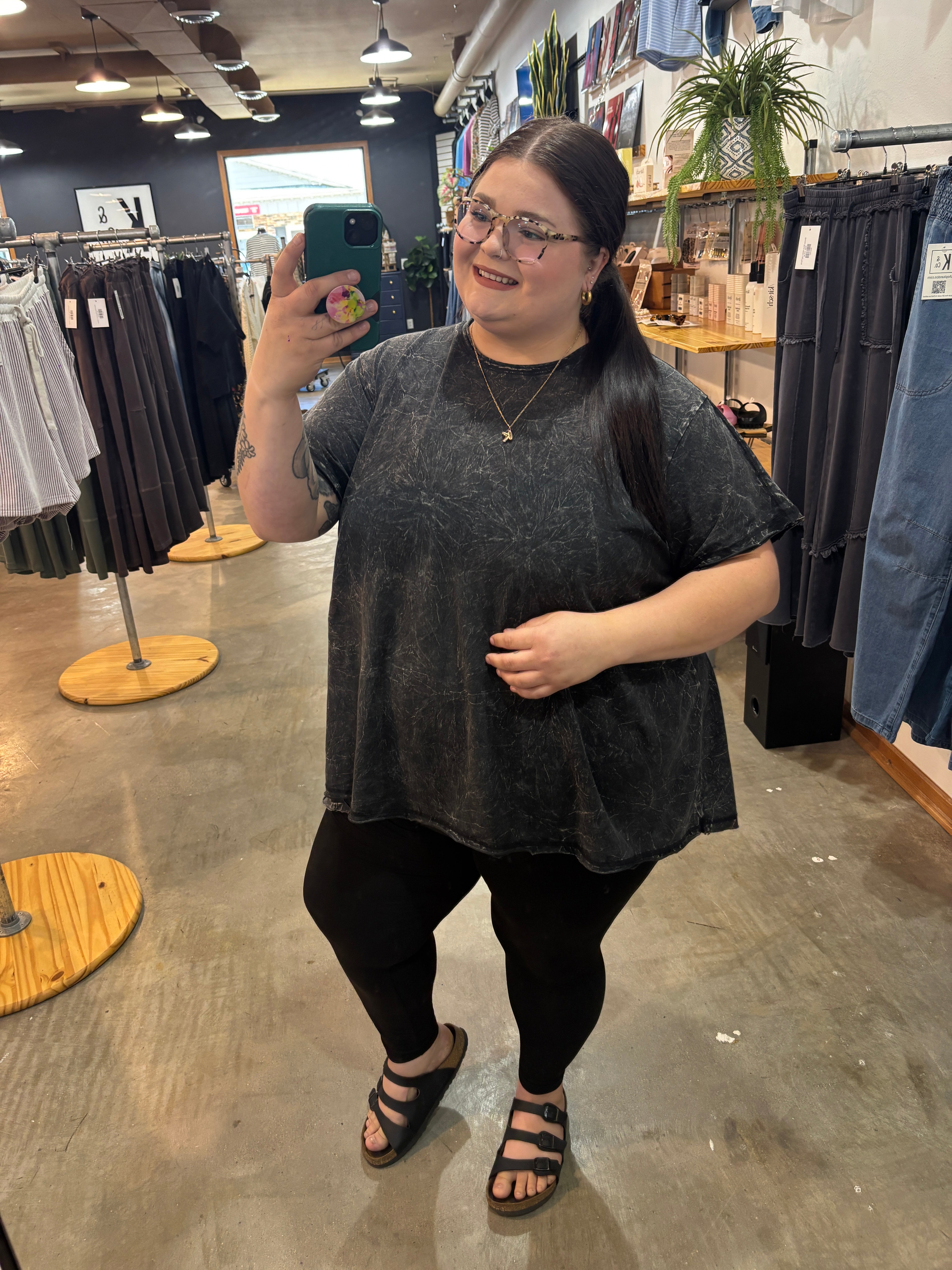 Everyday Escape Oversized Top - K & Company