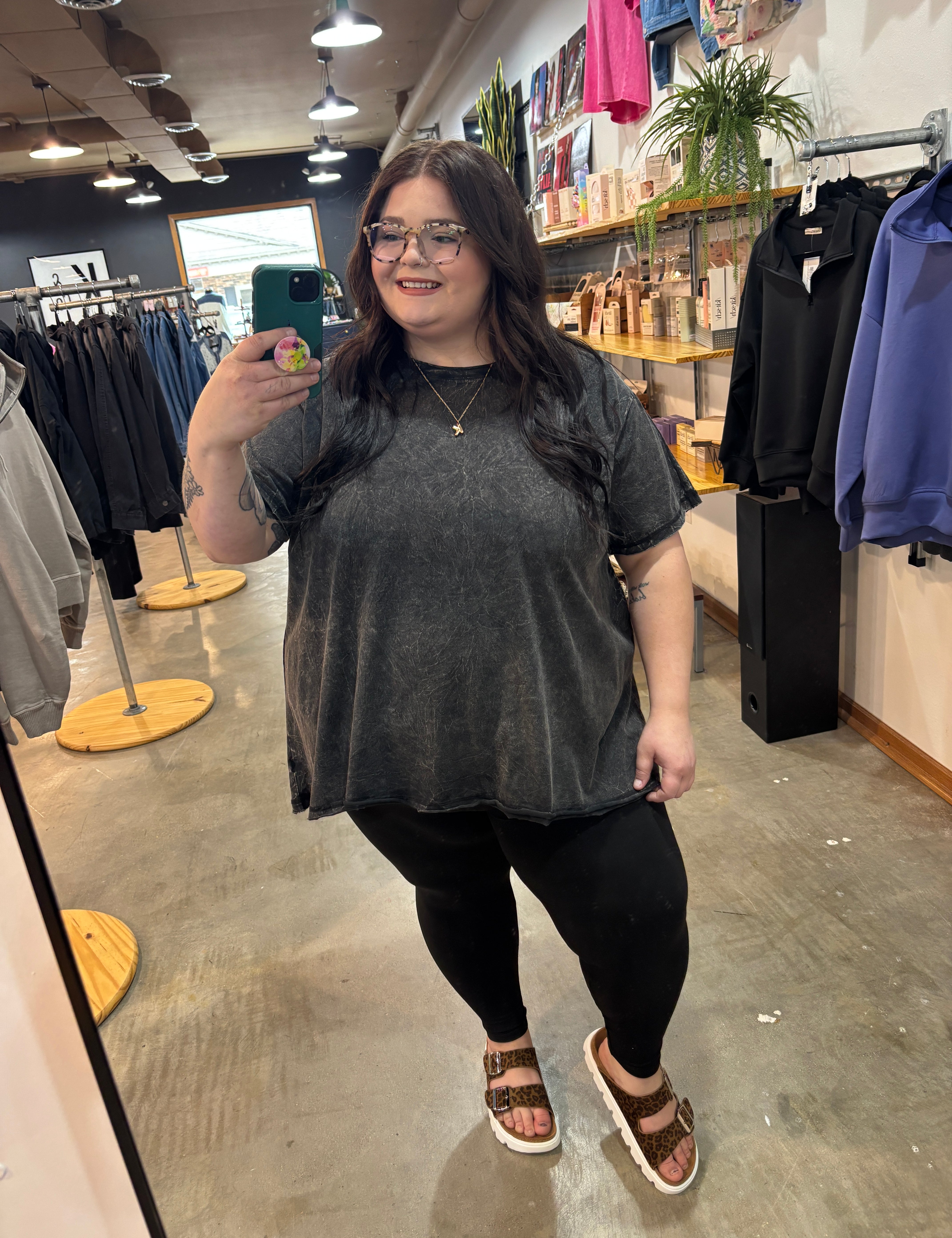Everyday Escape Oversized Top - K & Company