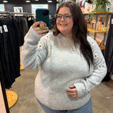 Fall in Bloom Embroidered Sweater