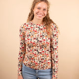 Fireside Floral Long Sleeve Top