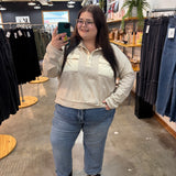 Frankie Oversized Soft Striped Top