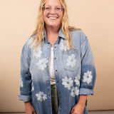 Fresh Start Oversized Button Up