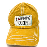 Camping Queen Hat - Yellow