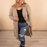 Gwendolyn Long Ribbed Cardigan