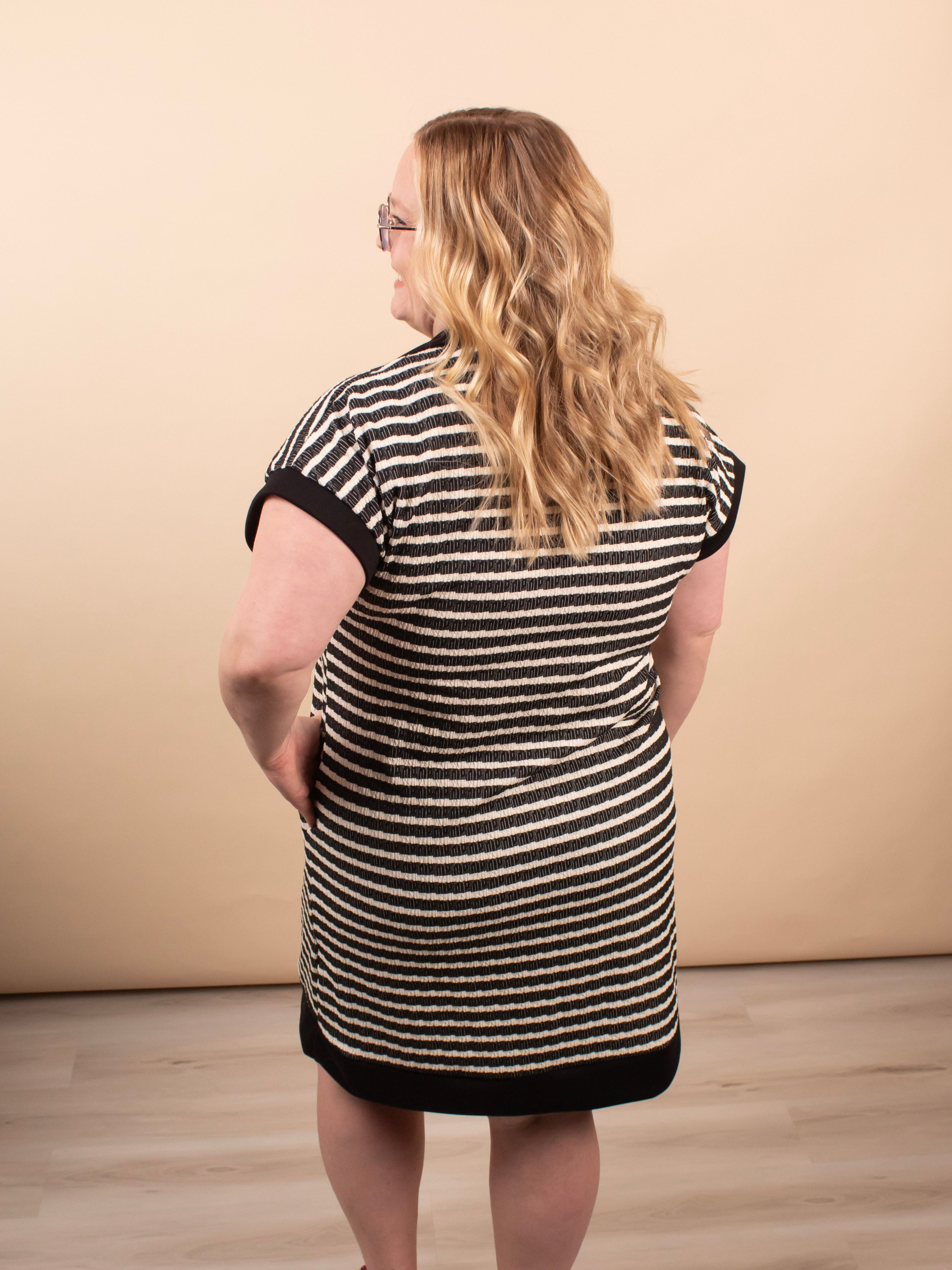 Hadley Striped Dress - K & Company
