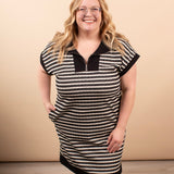 Hadley Striped Dress - K & Company