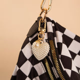 Heart of Pearl Keychain/Bag Charm