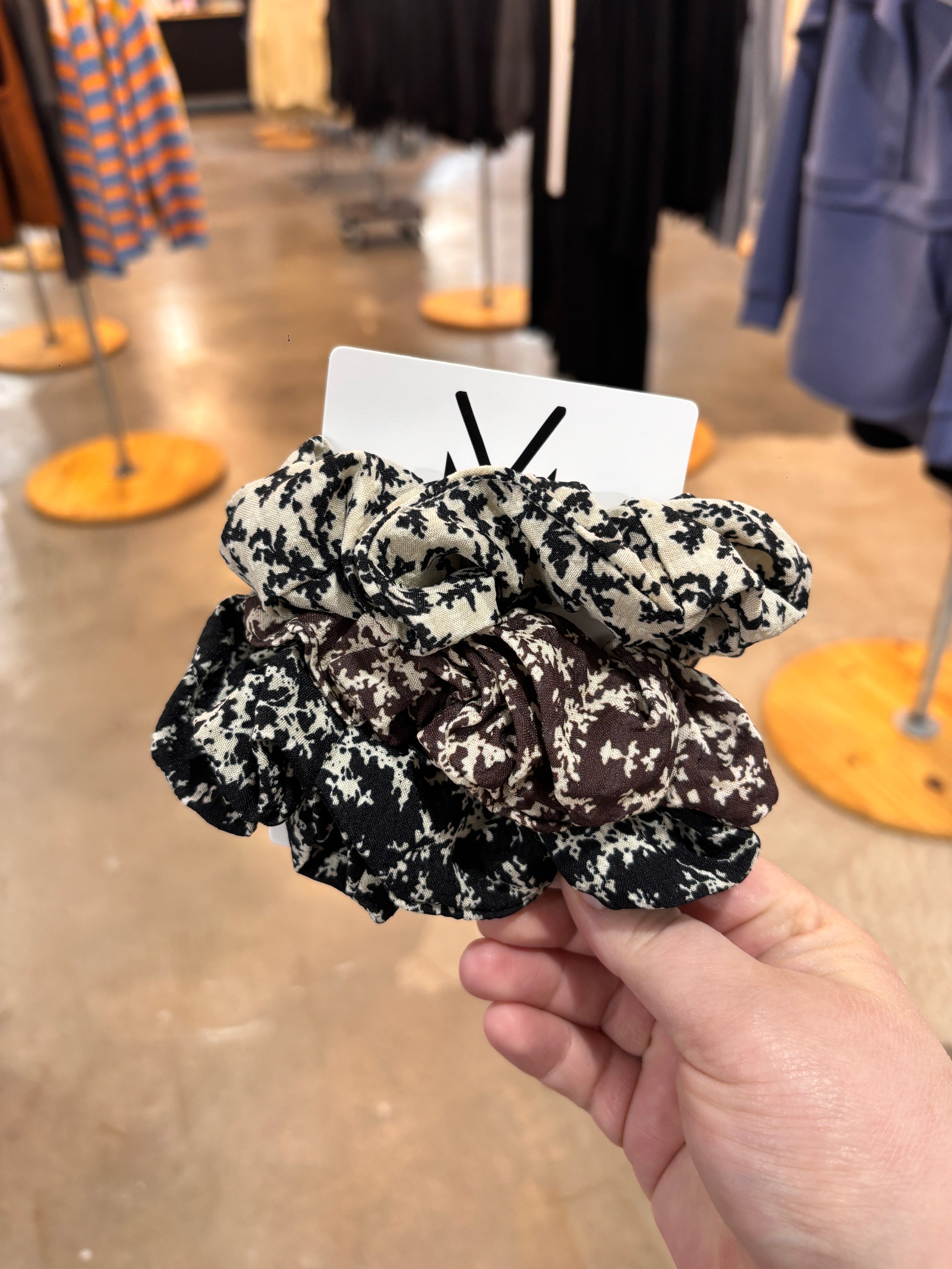 Fiona Trio Scrunchies - K & Company