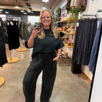 Reese Exposed Seam Barrel Pants (Bottoms Only) - K & Company