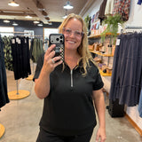 Cooler Days Half Zip Vest (Top Only)