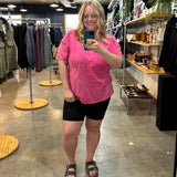 Second Skin Biker Shorts in Black - K & Company