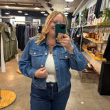 Risen Classic Denim Jacket – Medium Wash - K & Company