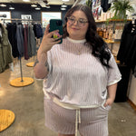 Slow Morning Ribbed Top - *Top Only* - K & Company
