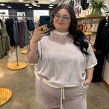 Slow Morning Ribbed Top - *Top Only* - K & Company