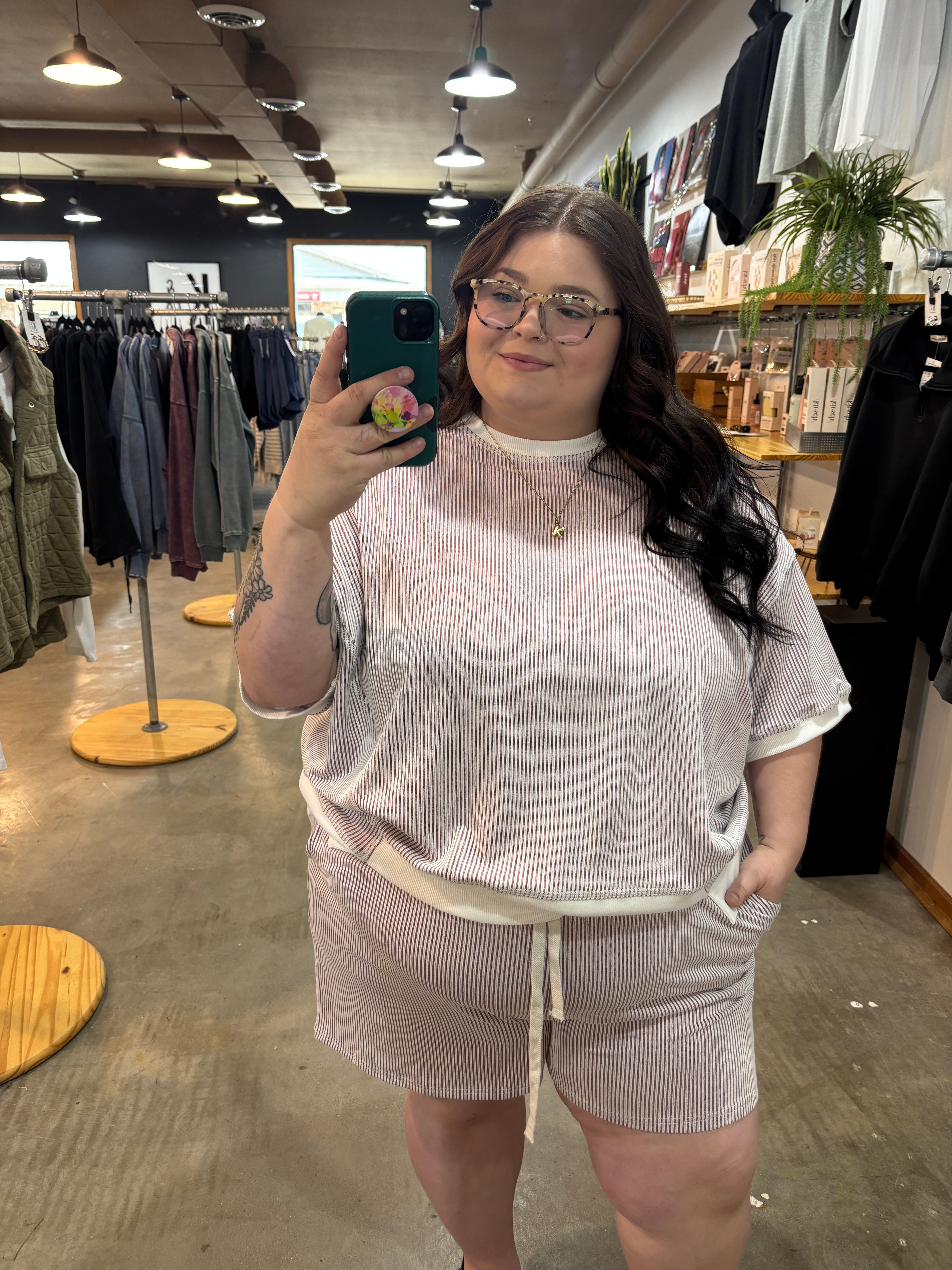 Slow Morning Ribbed Top - *Top Only* - K & Company
