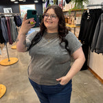 Easy Days Mineral Wash Tee – Stormy Ash - K & Company