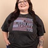 Jesus + America Tee