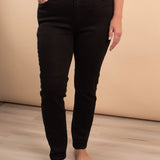 Judy Blue Black Slim Fit Mid-Rise Jeans