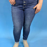 Judy Blue Button Fly High Waist Jeans