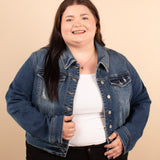 Judy Blue Classic Denim Button Jacket
