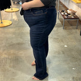 Judy Blue Dark Wash MR Straight Leg Jeans