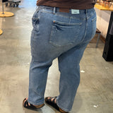 Judy Blue Tummy Control Vintage Wash MR Straight Jeans