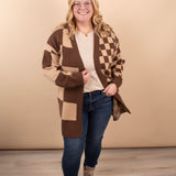 Keep it in Check Cardigan