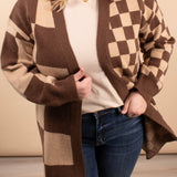 Keep it in Check Cardigan
