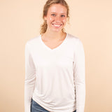 Larissa Long Sleeve in White