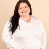 Larissa Long Sleeve in White