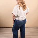 Lovervet by Vervet | Mid Rise Dark Wash Wide Leg Jeans - K & Company
